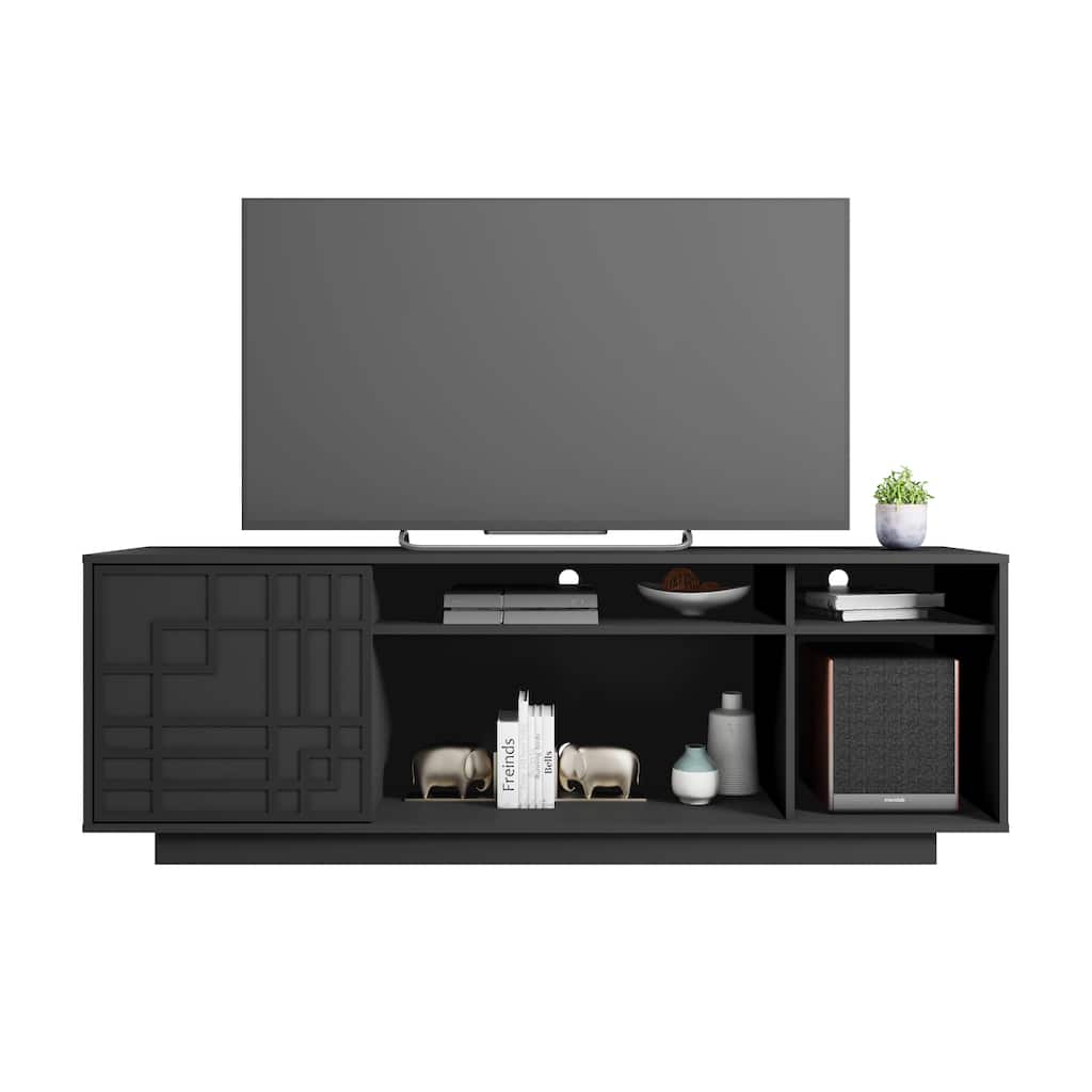 Modern Contemporary Storage TV Stand for TVs Up to 70 Inches