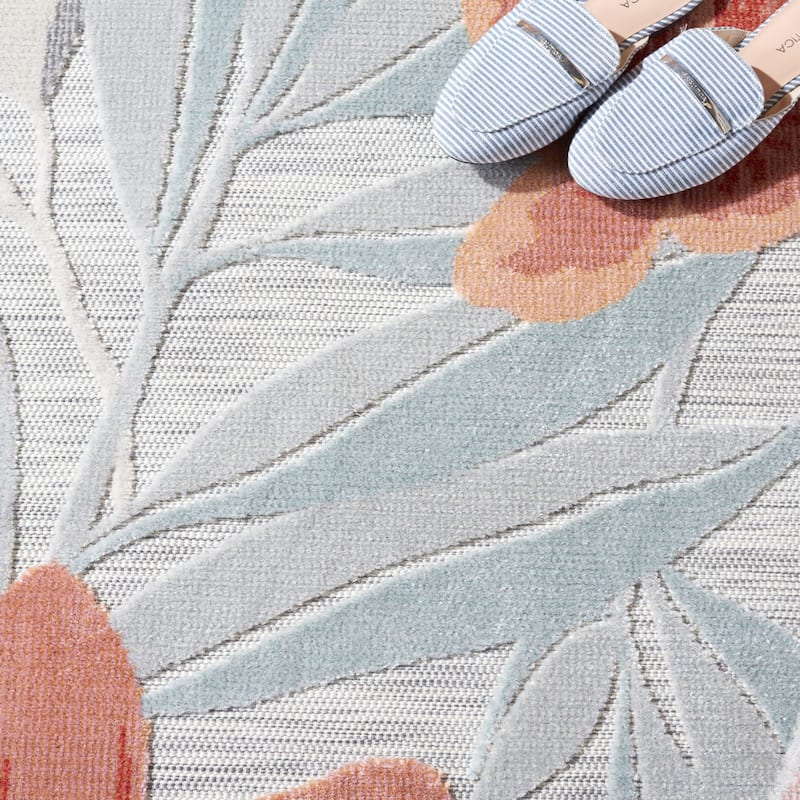 SAFAVIEH Cabana Tamayo Indoor/ Outdoor Waterproof Transitional Rug