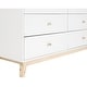 preview thumbnail 10 of 8, MOD 60"W 6-Drawer Wood Double Dresser
