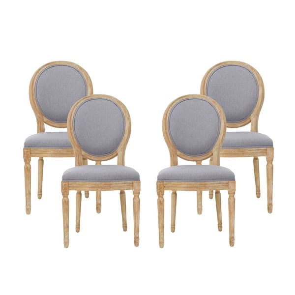 Phinnaeus French Country Dining Chairs (Set of 4) by Christopher Knight