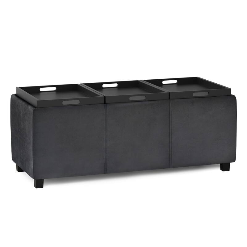 Modern Storage Ottoman for Living Room
