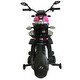 preview thumbnail 16 of 22, Kids Ride On Motorcycle, 12V Electric Dirt Bike With Training Wheels, PU Seat, Hand Racing Foot Brake, USB, MP3