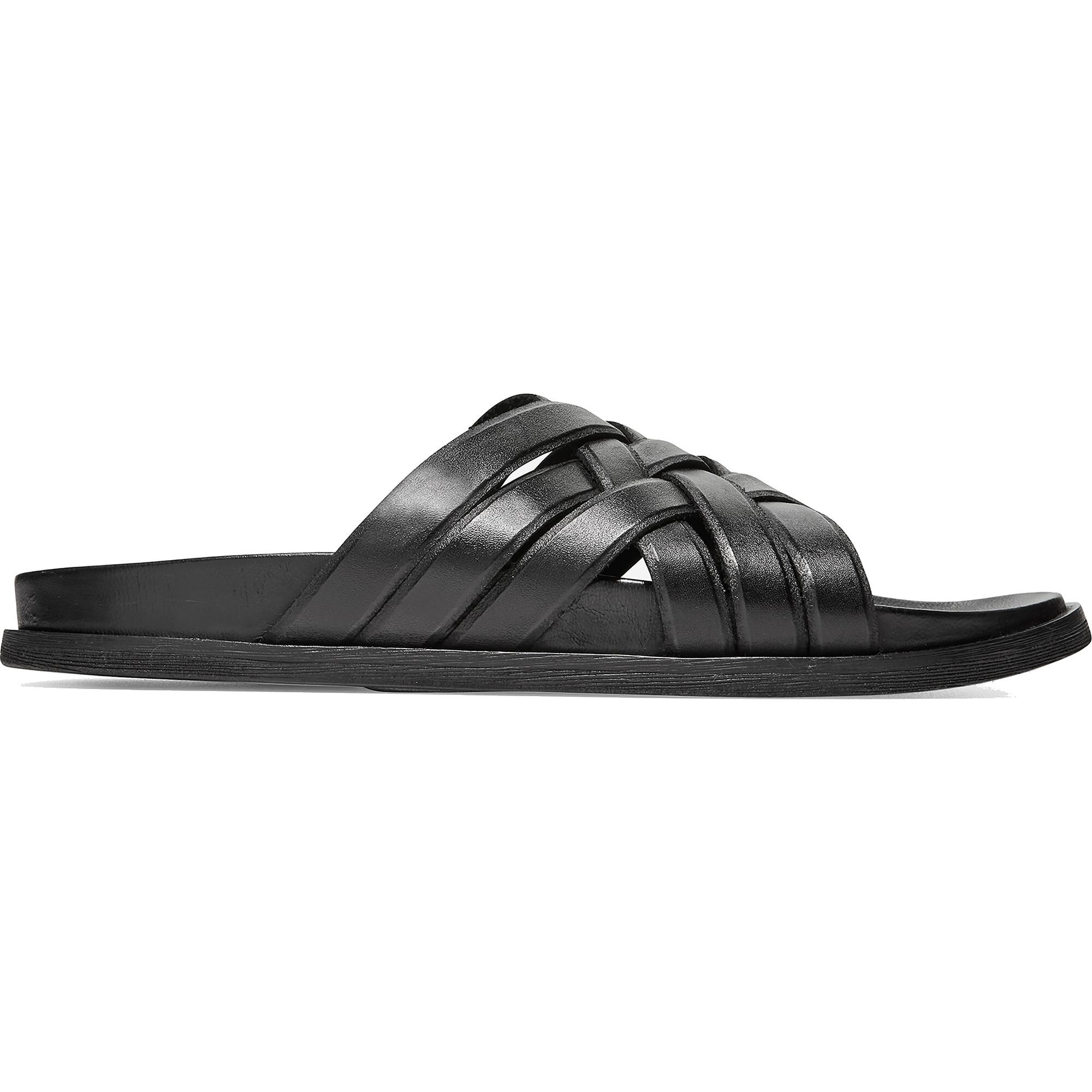cole haan men's sandals black