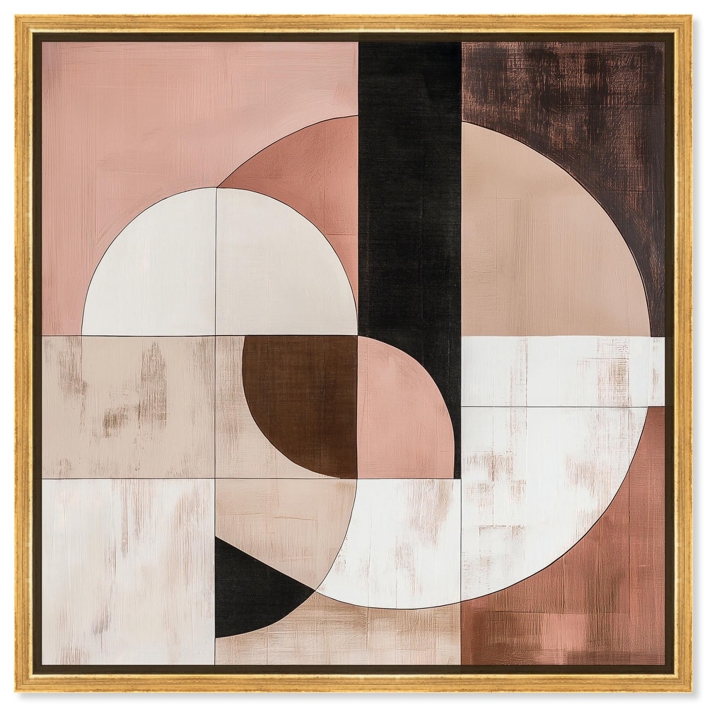 Modern Shapes I Canvas by Art Remedy