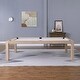 preview thumbnail 4 of 35, Olivia 8ft Driftwood Ash Billiard Slate Pool Table with Dining Top