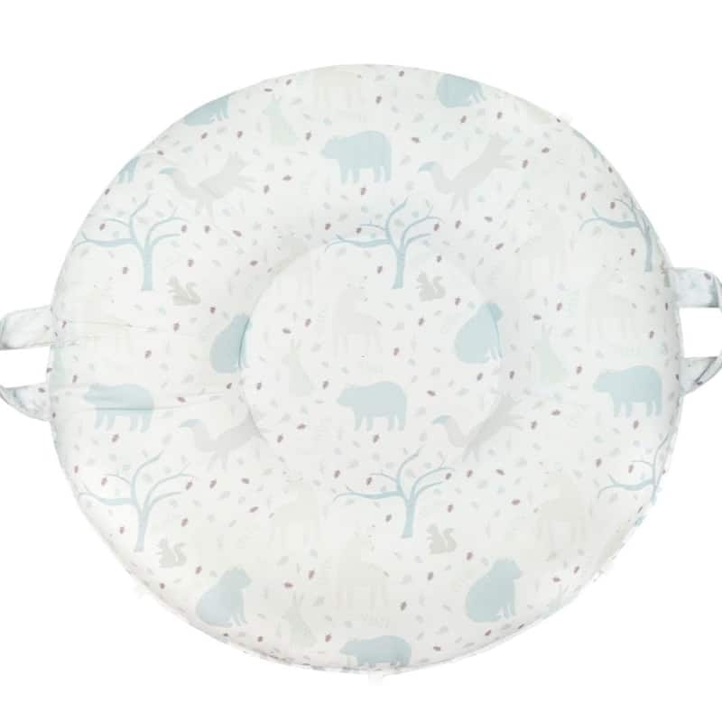 Serenity Light Gray Floor Cushion - Riley Jr.