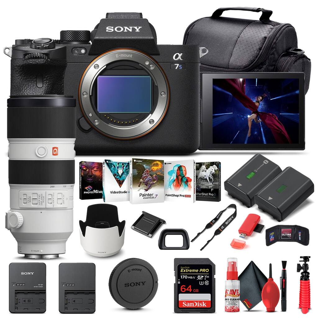 Sony Alpha a7S III Mirrorless Camera W/ Sony FE 70-200mm Lens - Basic