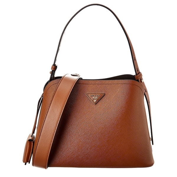 Shop Prada Matinee Small Saffiano Leather Shoulder Bag - Overstock - 30611803