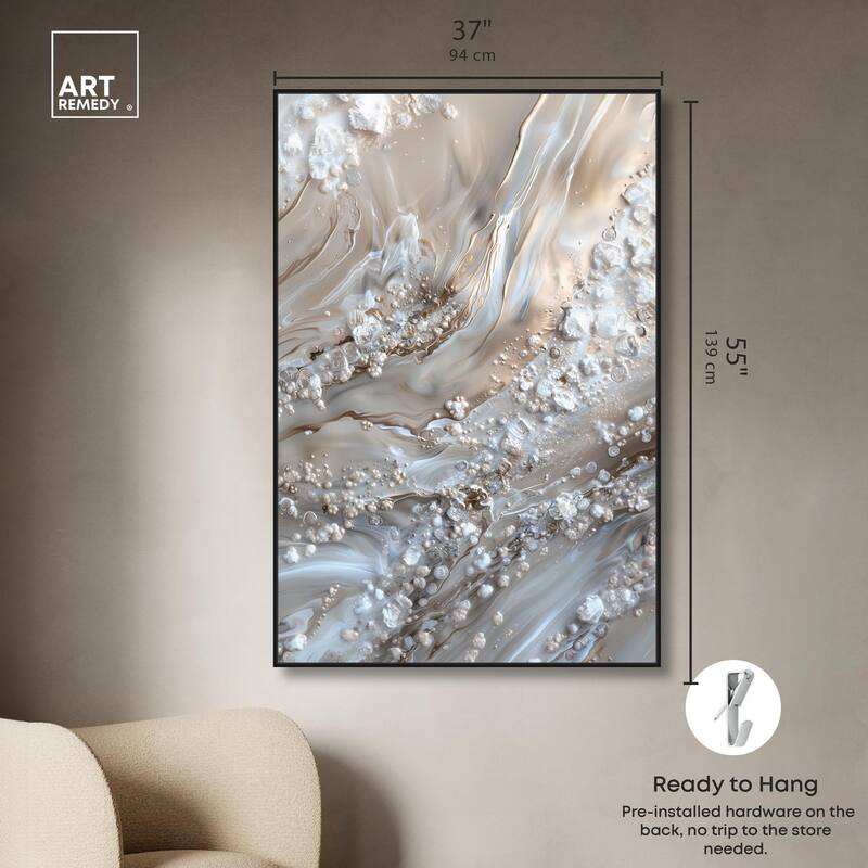 Effervescent Earth II Canvas by Art Remedy