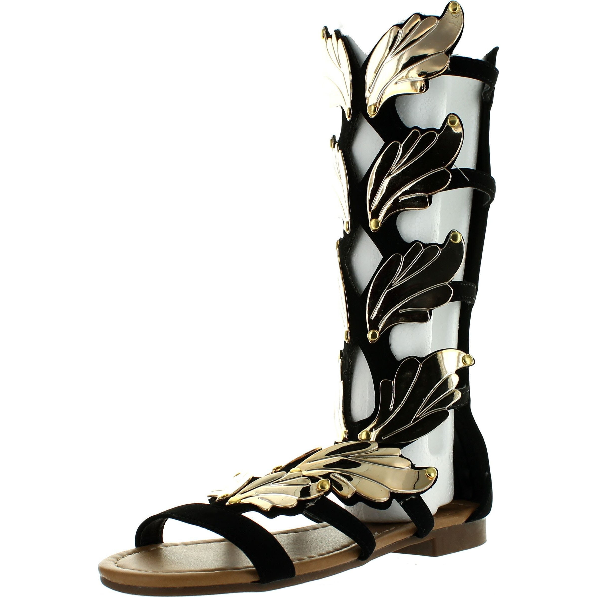 winged gladiator sandals