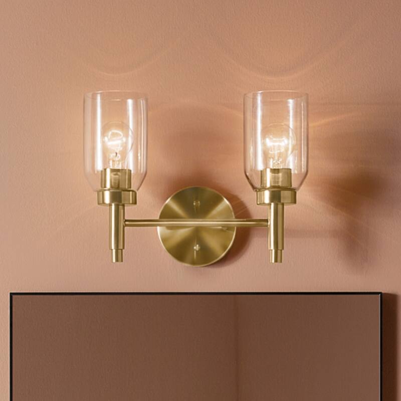 Kichler Lighting Madden Bathroom Vanity Light with Clear Glass