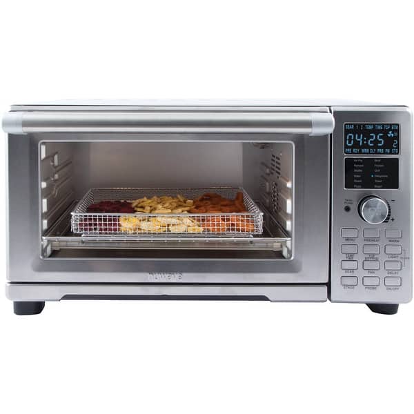 NuWave Bravo XL Air Fryer Toaster Smart Oven, 30-qt XL Capacity 12-in-1 Countertop Grill/Griddle Combo, Cooking, Size: One size, Silver