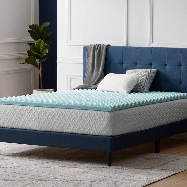 Shop Lucid Comfort Collection Convoluted Gel Memory Foam Mattress