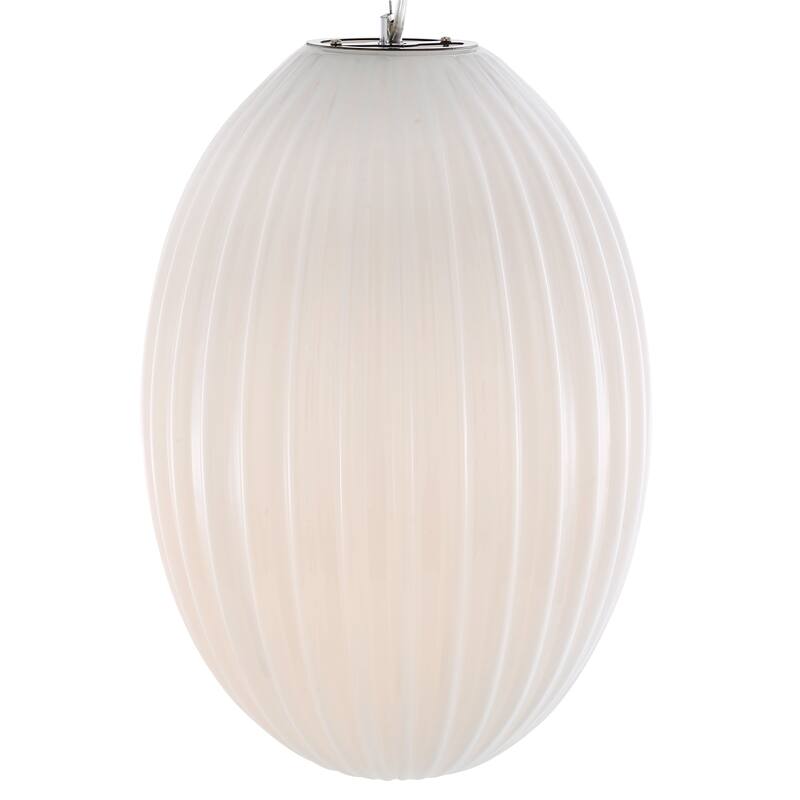Light Society Opal 12" Glass Pendant Light