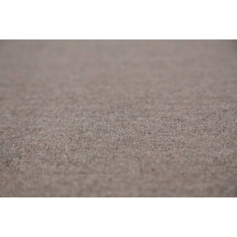 Tribal Gabbeh Indian Area Rug Handmade Grey Wool Carpet - 7'11" x 9'11"