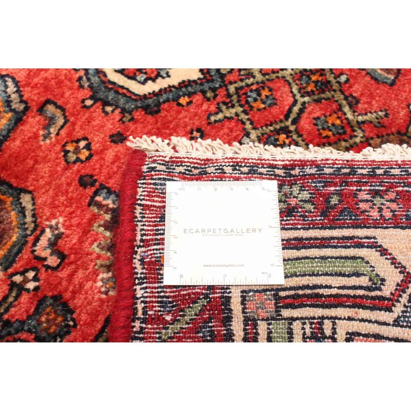 ECARPETGALLERY Hand-knotted Andelz Red Wool Rug - 3'5 x 6'6