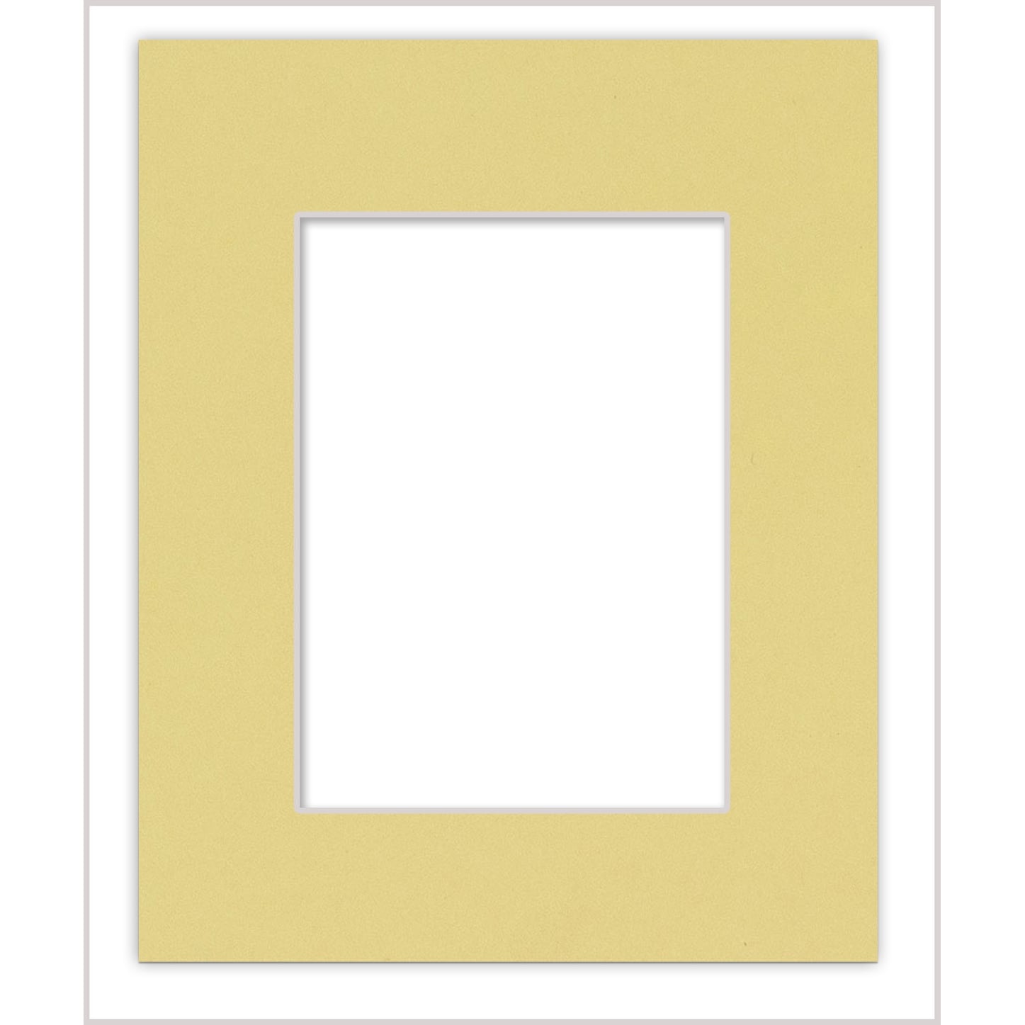 PICTURE FRAMING MATS 11x14 for 10x13 photo White rectangle opening