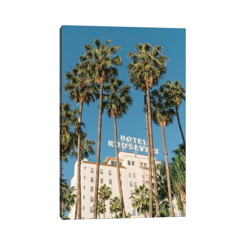 iCanvas "Hollywood Hotel" by Bethany Young Canvas Print