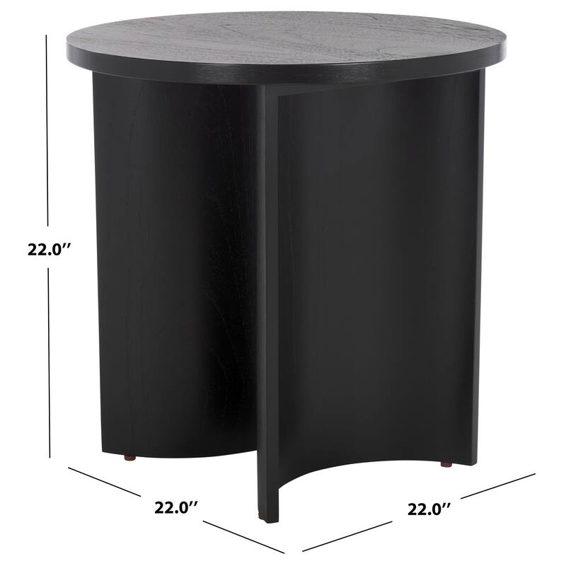 SAFAVIEH Couture Audriella Round Top Accent Table - 22"W x 22"D x 22"H