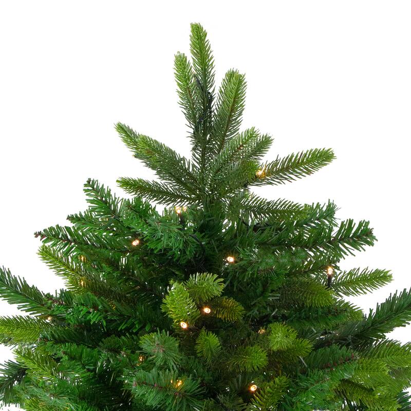 9' Gunnison Pine Artificial Christmas Tree - Warm White LED Lights - 9 Foot