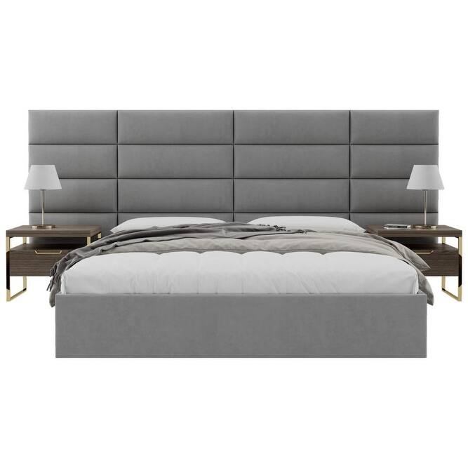 Vant Upholstered Headboards- Charcoal Grey - 30 Inch - Set of 4 panels