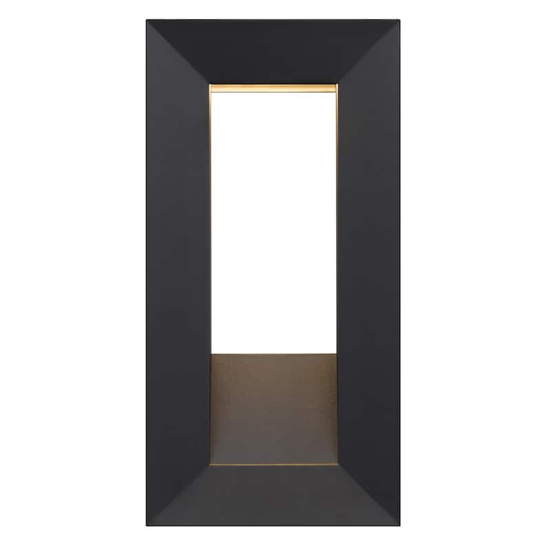 16 inch LED Wall Sconce - Black