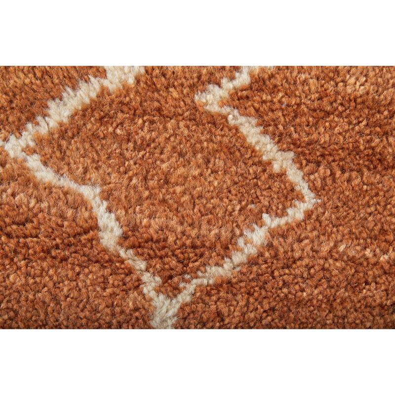 Grand Bazaar Fitzroy Hand Knotted Abstract Modern Area Rug