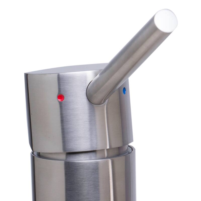 ALFI AB2025-BSS Brushed Pull Out Single Hole Kitchen Faucet