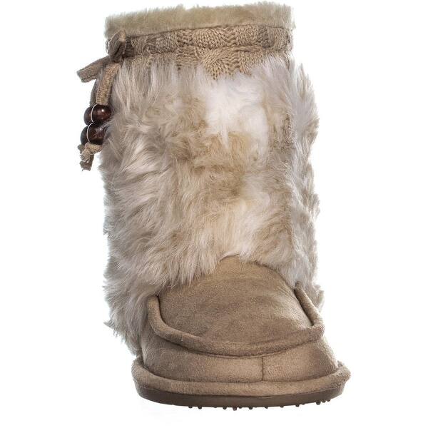 Shop Dr Scholl S Chewy Winter Boots Cream Overstock 24018889