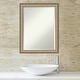 preview thumbnail 71 of 103, Beveled Bathroom Wall Mirror - Elegant Frame