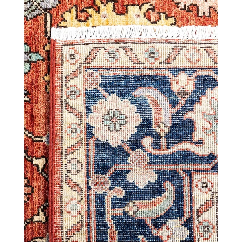 Serapi, One-of-a-Kind Hand-Knotted Area Rug - 4' 0" x 5' 11"