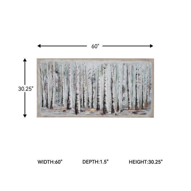 Signature Design by Ashley Calbert White/Black/Green Wall Art