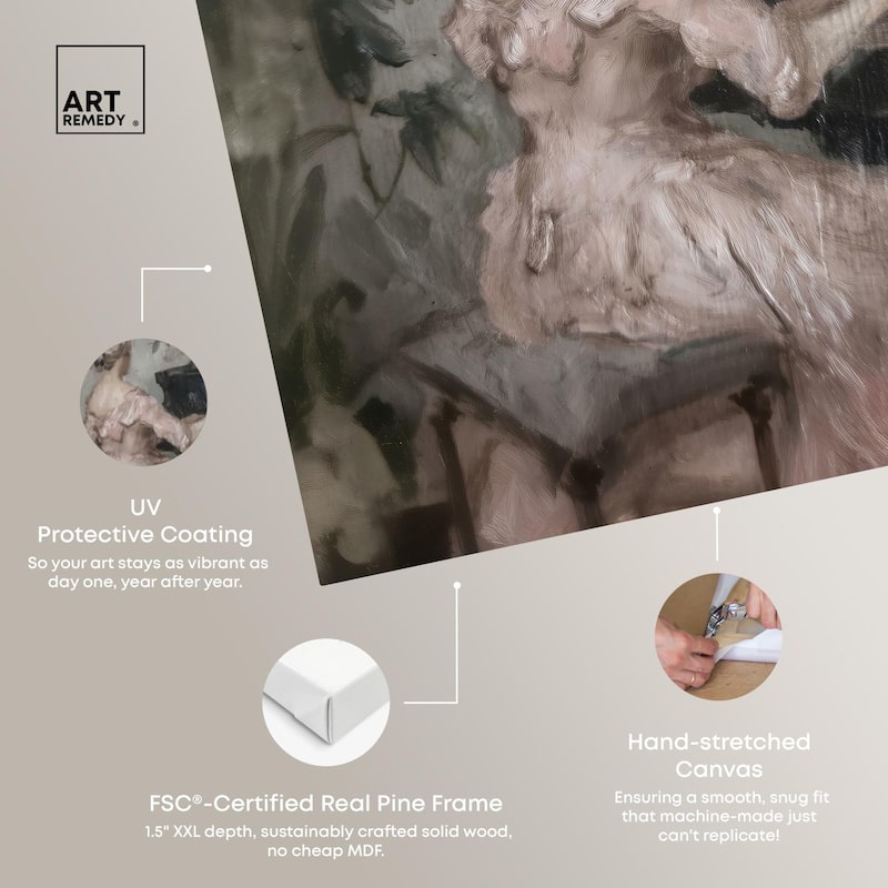 Soft Music Canvas by Art Remedy, Gallery Wrapped