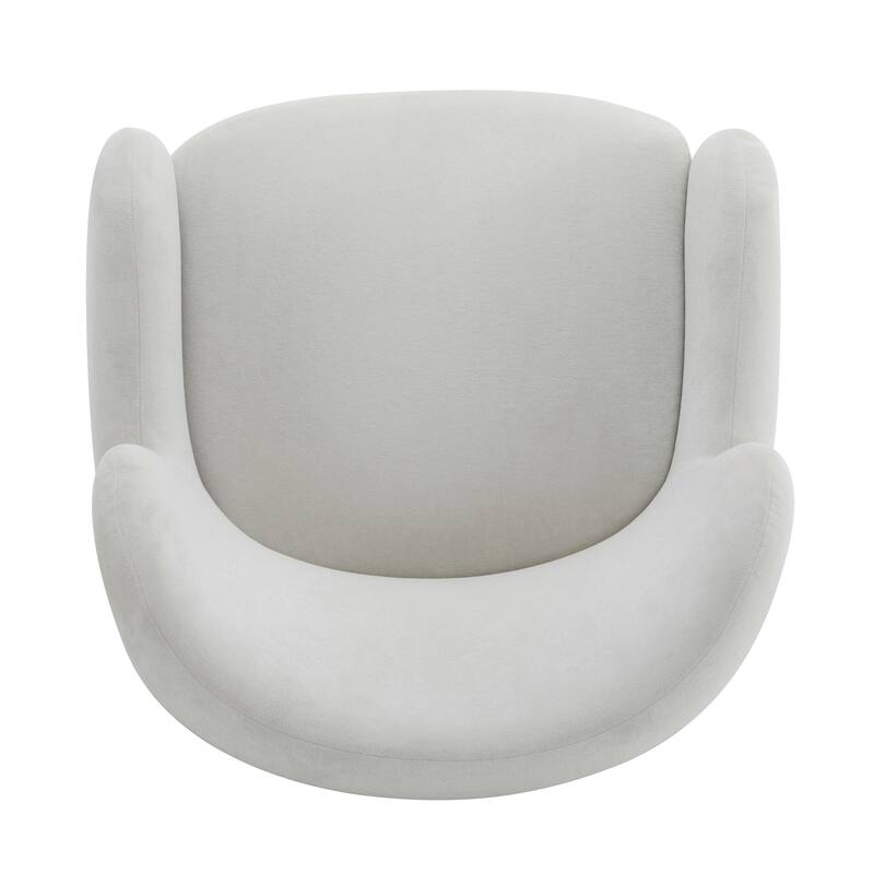 Bacho Fabric Wingback Accent Chair by Christopher Knight Home