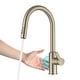 preview thumbnail 143 of 149, Kraus 2-Function 1-Handle 1-Hole Pulldown Sprayer Brass Kitchen Faucet KSF-2830 - 16 5/8" Height (Oletto Sensor Faucet) - SFACB - Spot Free Antique Champagne Bronze