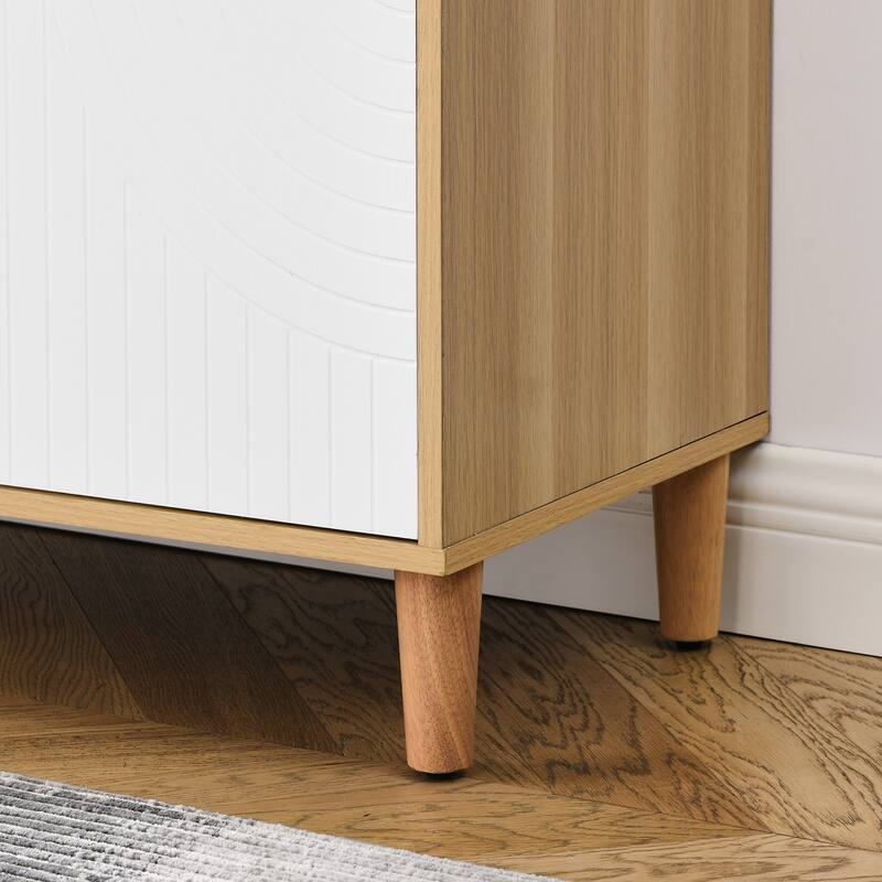 Comfortable Storage Cabinet with Adjustable Shelves