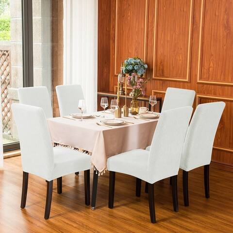 Subrtex Dining Chair Slipcover Set of 2 Furniture Protector