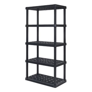 IRIS USA® Plastic Rack Shelf - Black