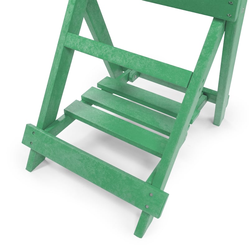 Patagonia Fully Assembled All-Weather Recycled HDPE Outdoor Folding Bar table