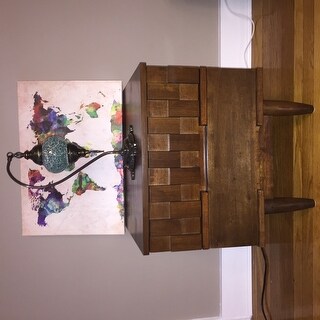 Carson Carrington Tessuto 2-drawer Night Stand