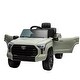 preview thumbnail 17 of 58, 12V Electric Toyota Tundra Pickup for Kids, Remote Control Ride On Toy, LED Lights, Power Display & Shock Absorption