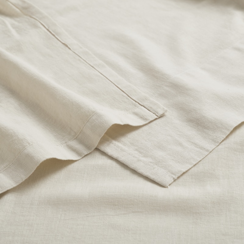 Superior Cotton Linen Garment Washed Deep Pocket Bed Sheet Set