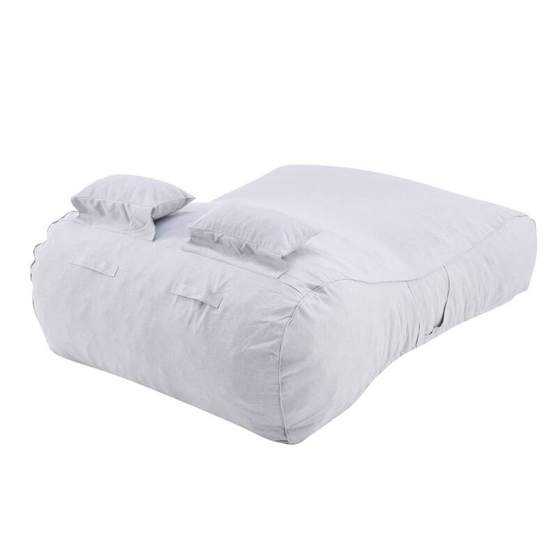 Christopher Knight Home - Lemoore Casual Outdoor Upholstered Bean Bag Daybed