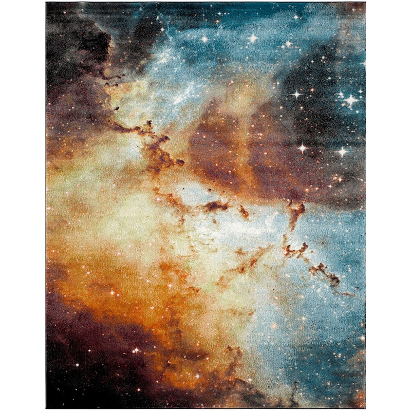 SAFAVIEH Galaxy Ljiljana Modern Abstract Celestial Rug