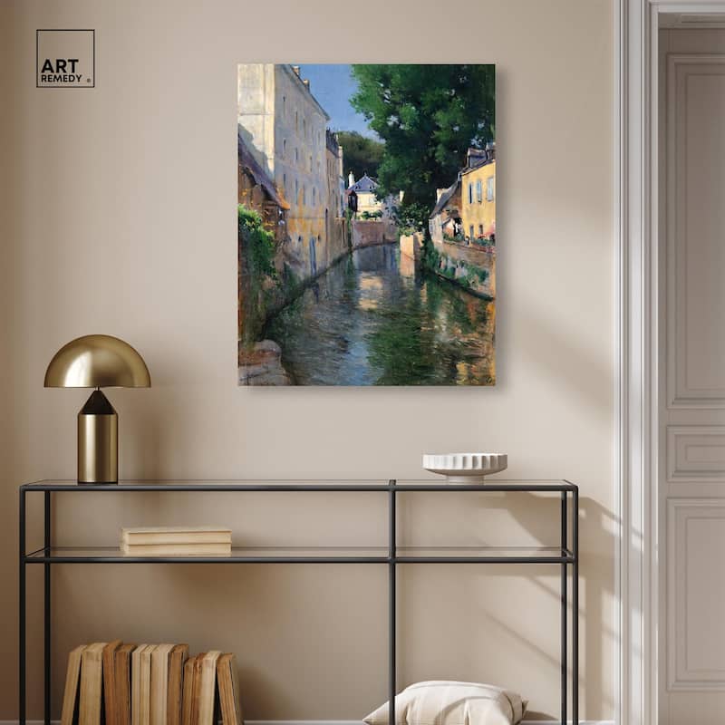 The River Isole Canvas by Art Remedy, Gallery Wrapped