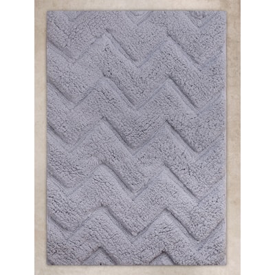 Vantaa Gray Bath Mat