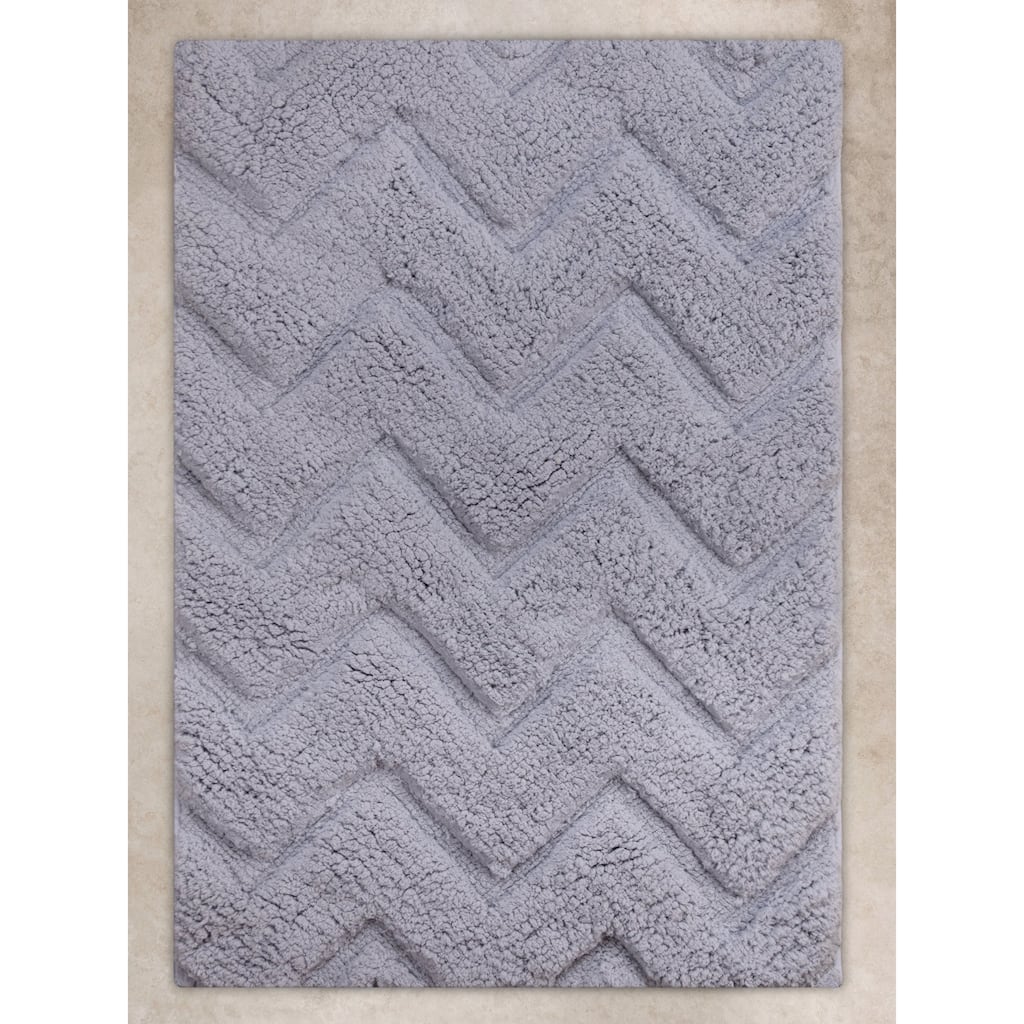 Vantaa Gray Bath Mat