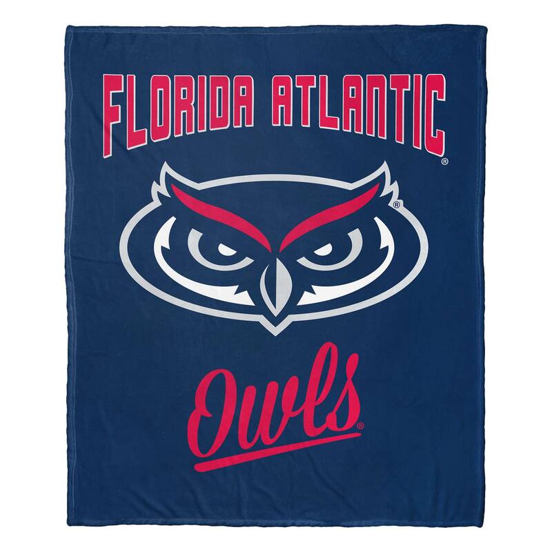 NCAA American Athletic Alumni Silk Touch Throw Blanket - 50" x 60" - Florida Atlantic
