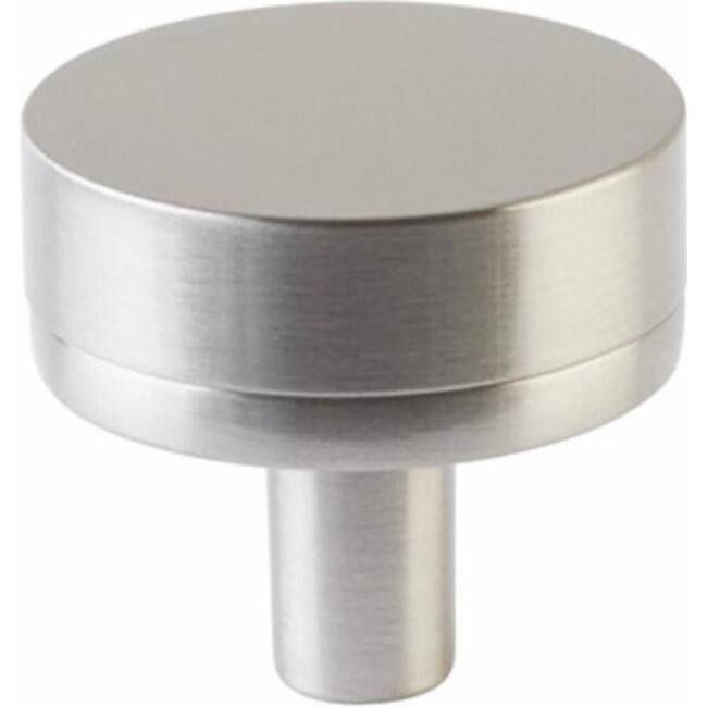 Emtek 86655.CCK.SMK Smooth 1-1/4" Mushroom Cabinet Knob with Conical - Satin Nickel / Satin Nickel Stem