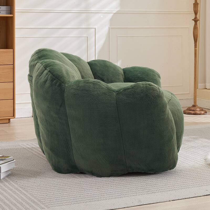 Adult Bean Bag Sofa with Pull Ring can be Easily Moved Suitable for Various Environments Such as Living Room, Bedroom, etc.